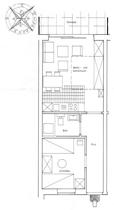 Grundriss Appartment 4